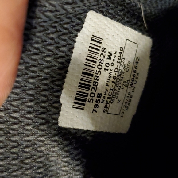 Navy flight Deck boots - Picture 7 of 7